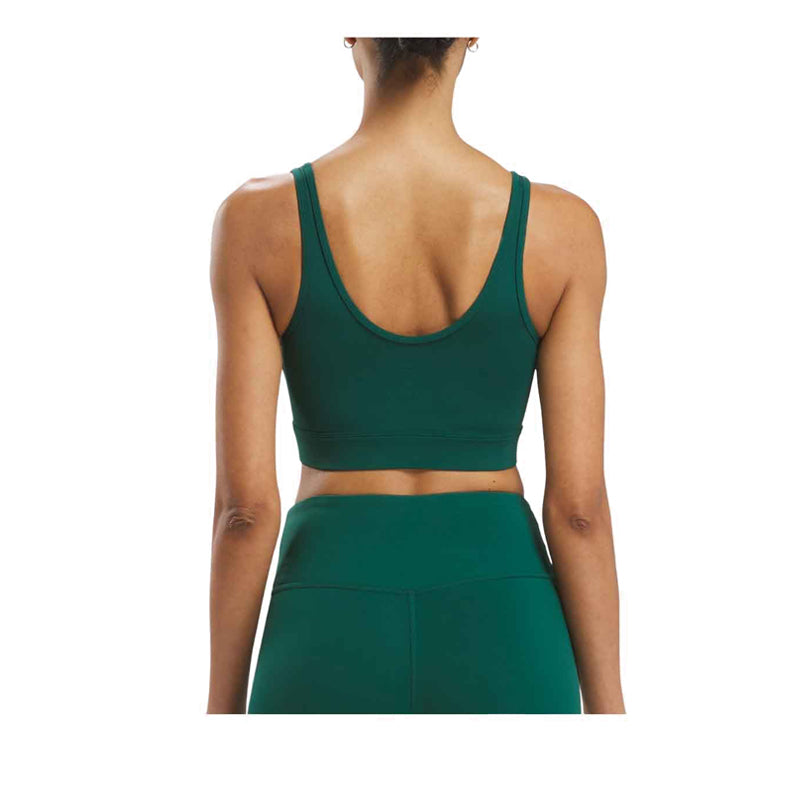 Reebok Active Collective DREAMBLEND Women's Bra - Collegiate Green