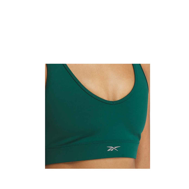 Reebok Active Collective DREAMBLEND Women's Bra - Collegiate Green