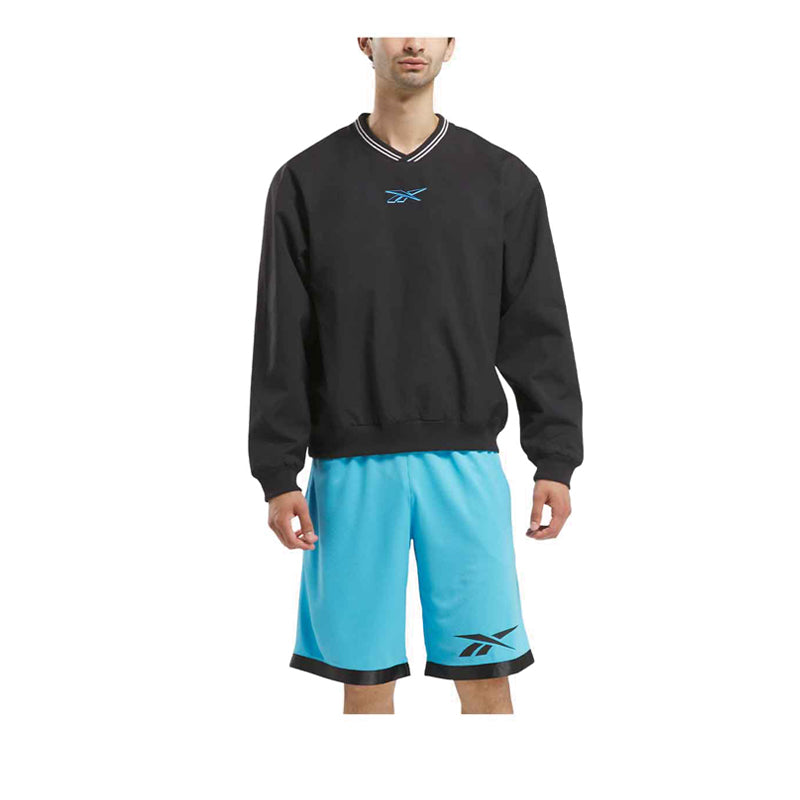 Reebok Classics Uniform Lined Woven Crew Men's Tee - Black