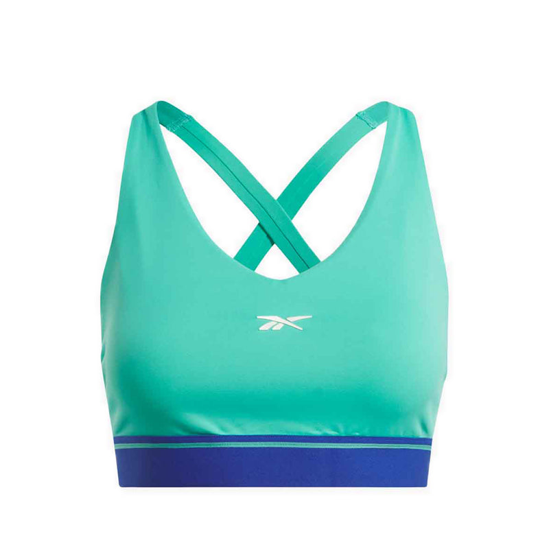 Reebok Team Bralette Women's Bra - Unleashed Green