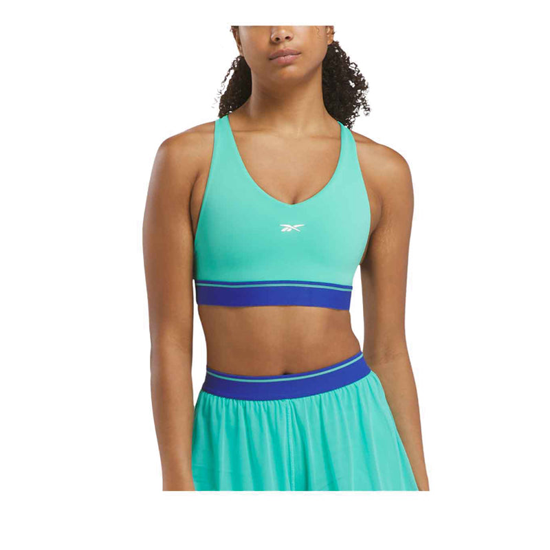 Reebok Team Bralette Women's Bra - Unleashed Green