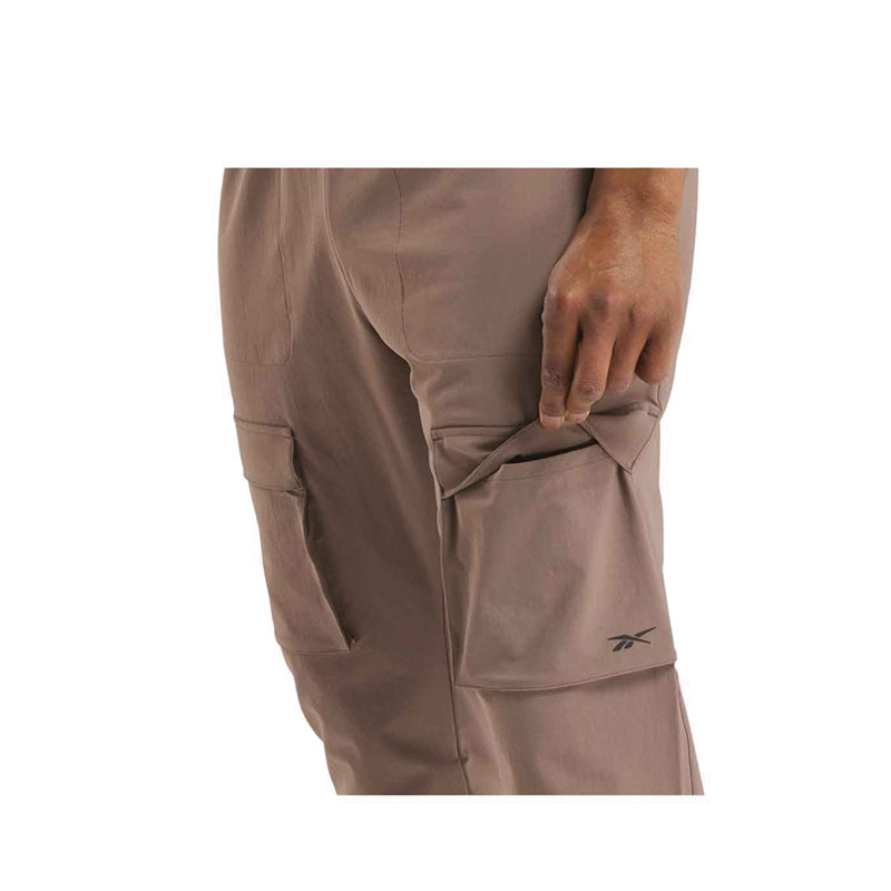 Reebok Active Collective SkyStretch Woven Cargo Men's Pants - Utility Brown