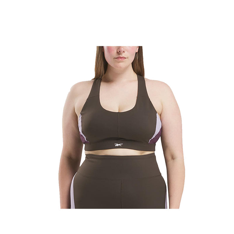 Reebok Lux Racer Women's Bra - Dark Matter