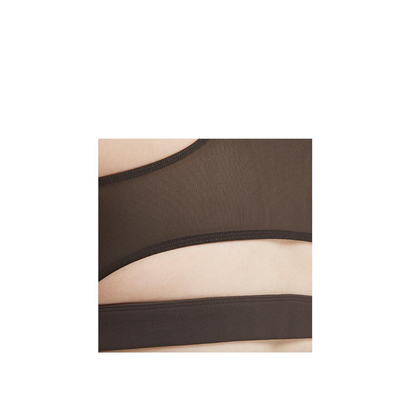 Reebok Lux Racer Women's Bra - Dark Matter