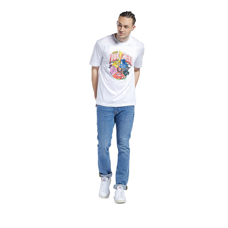 Reebok Men's PR Heroes United Tee - White