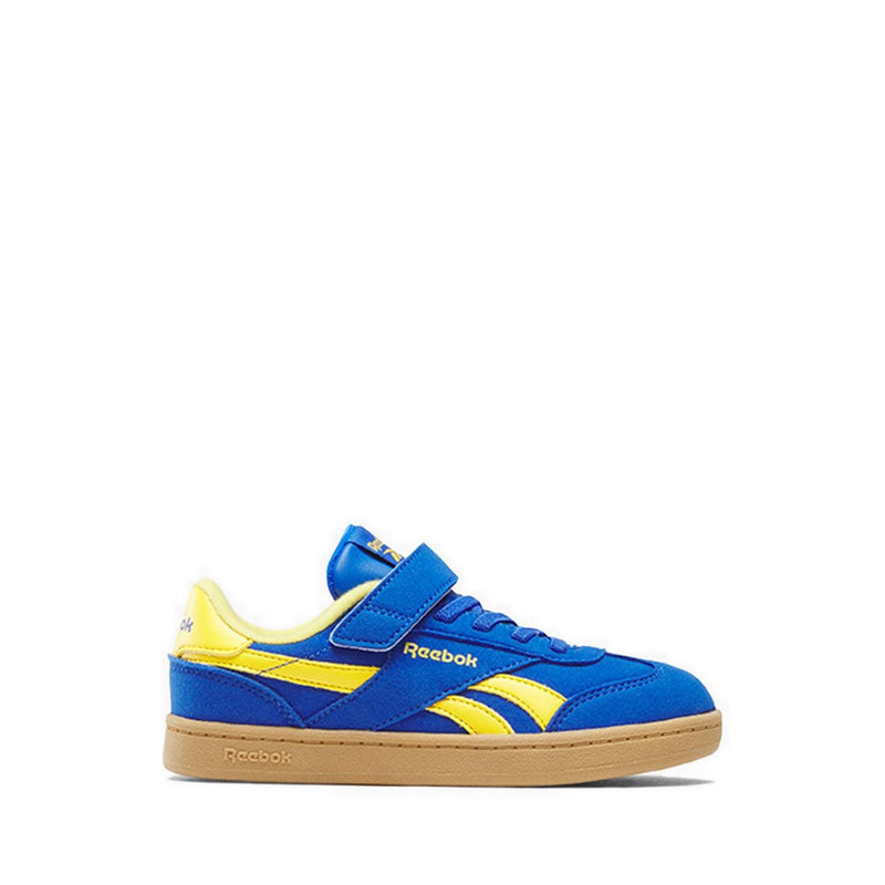 Reebok Smash Edge Elastic Laces & Top Strap Kids Lifestyle Shoes - Optimum Blue