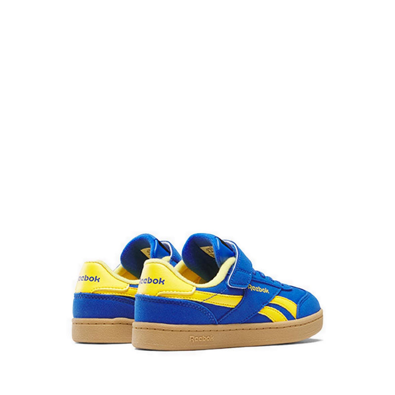 Reebok Smash Edge Elastic Laces & Top Strap Kids Lifestyle Shoes - Optimum Blue