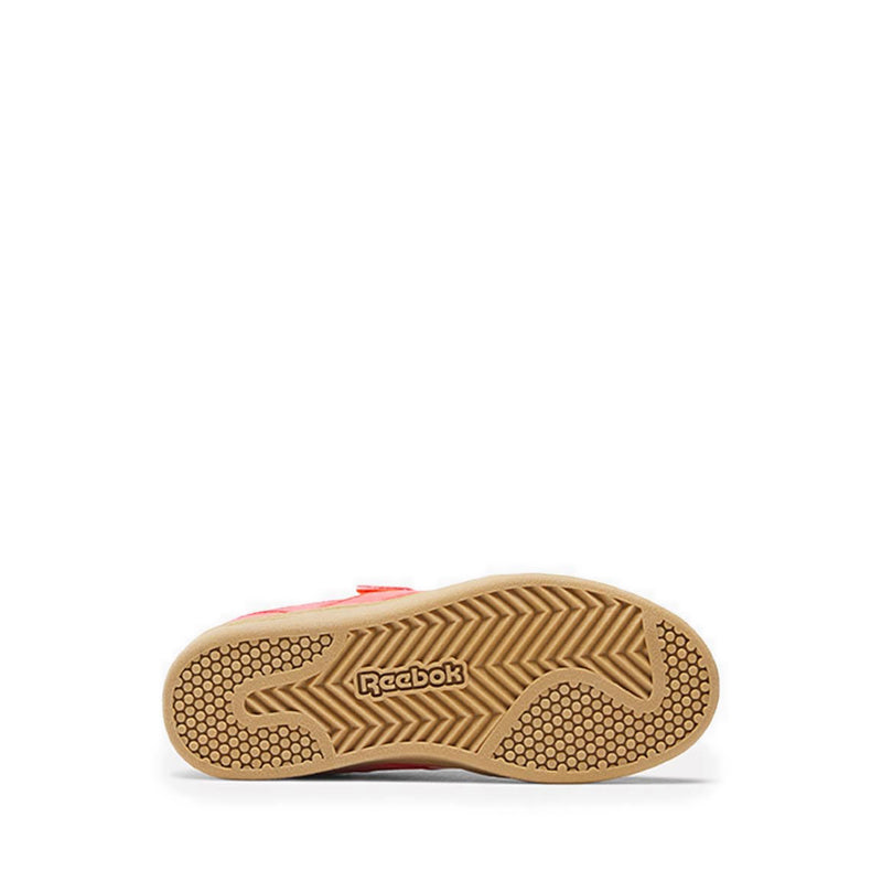 Reebok Smash Edge Elastic Laces & Top Strap Kids Lifestyle Shoes - Sunset Coral