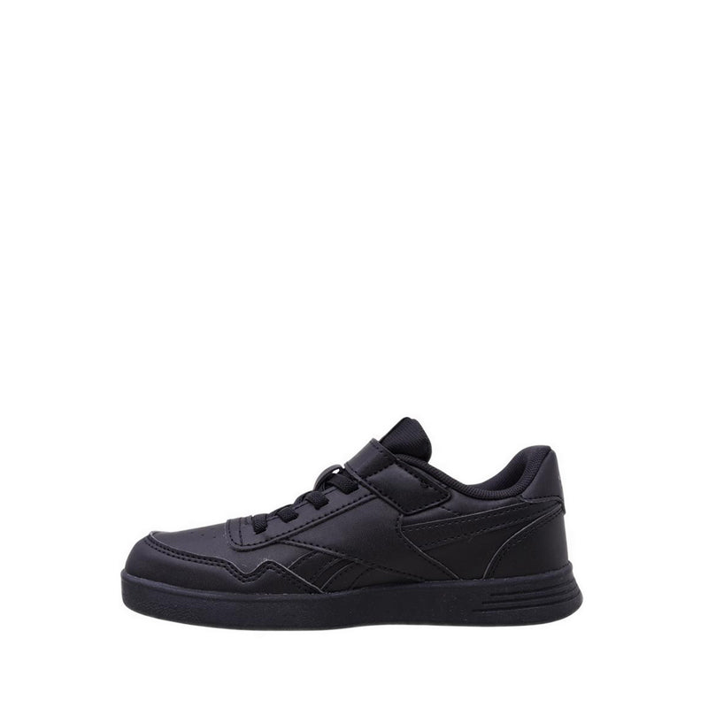 Reebok Court Advance Elastic Top Strap Lifestyle Boys Shoes - Black