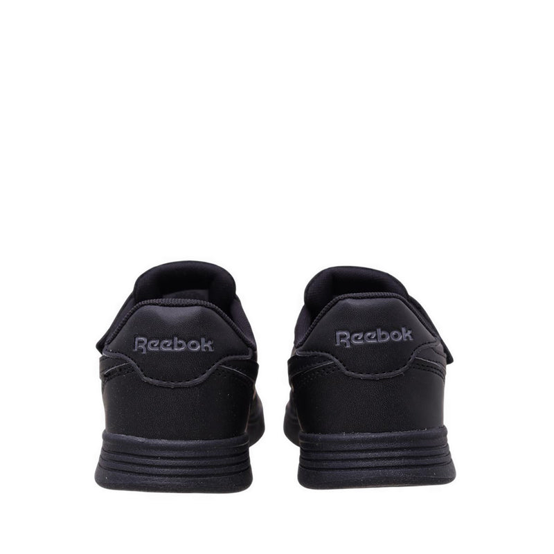 Reebok Court Advance Elastic Top Strap Lifestyle Boys Shoes - Black