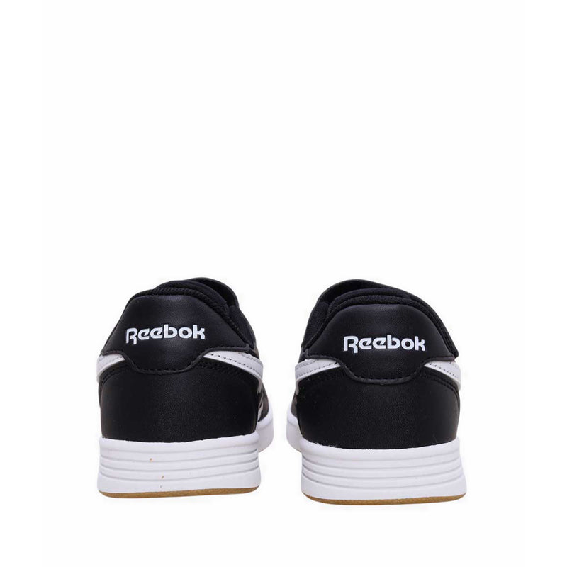 Reebok Court Advance Elastic Top Strap Boys Lifestyle Shoes - Black