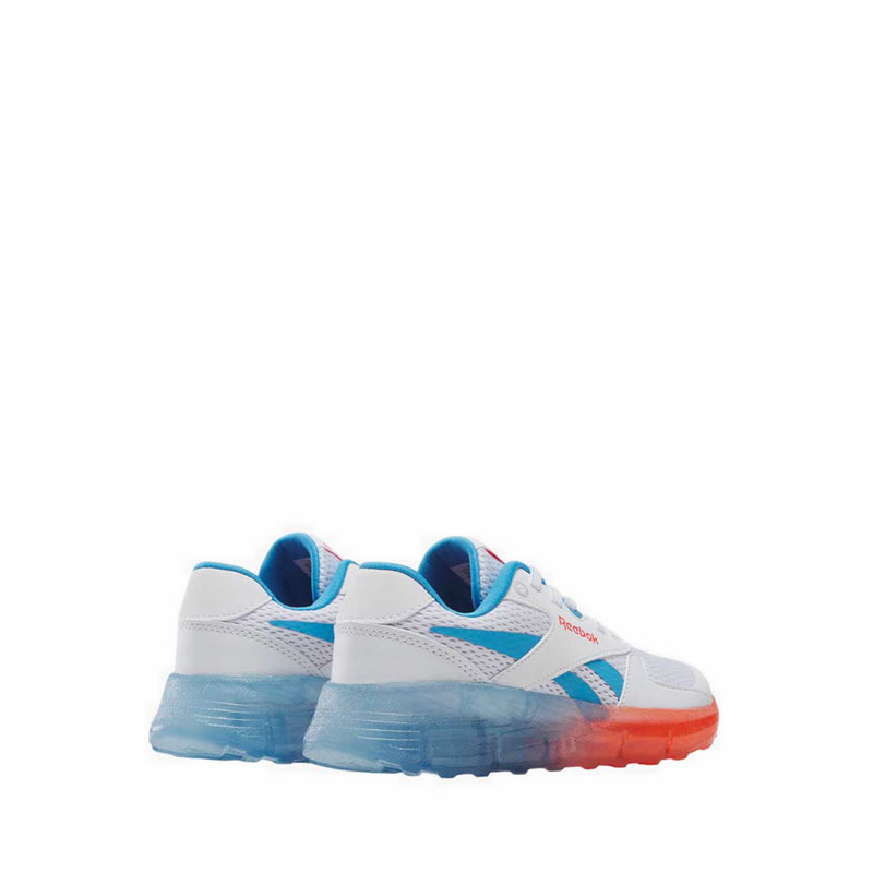 Reebok Zig N Glow 2 Elastic Lace Boys Running Shoes - White