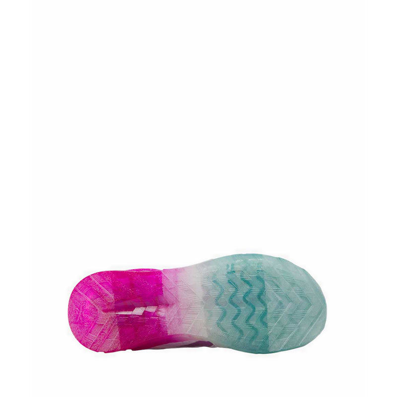Reebok Zig N Glow 2 Elastic Lace Girls Running Shoes - White