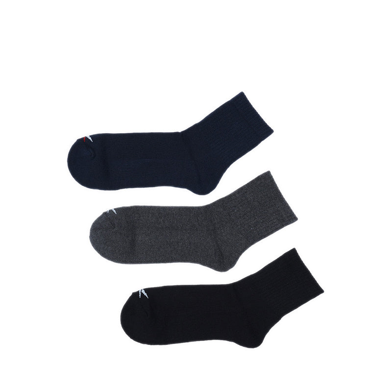 3P Quarter women's Socks - Grey Melange/Navy/Black