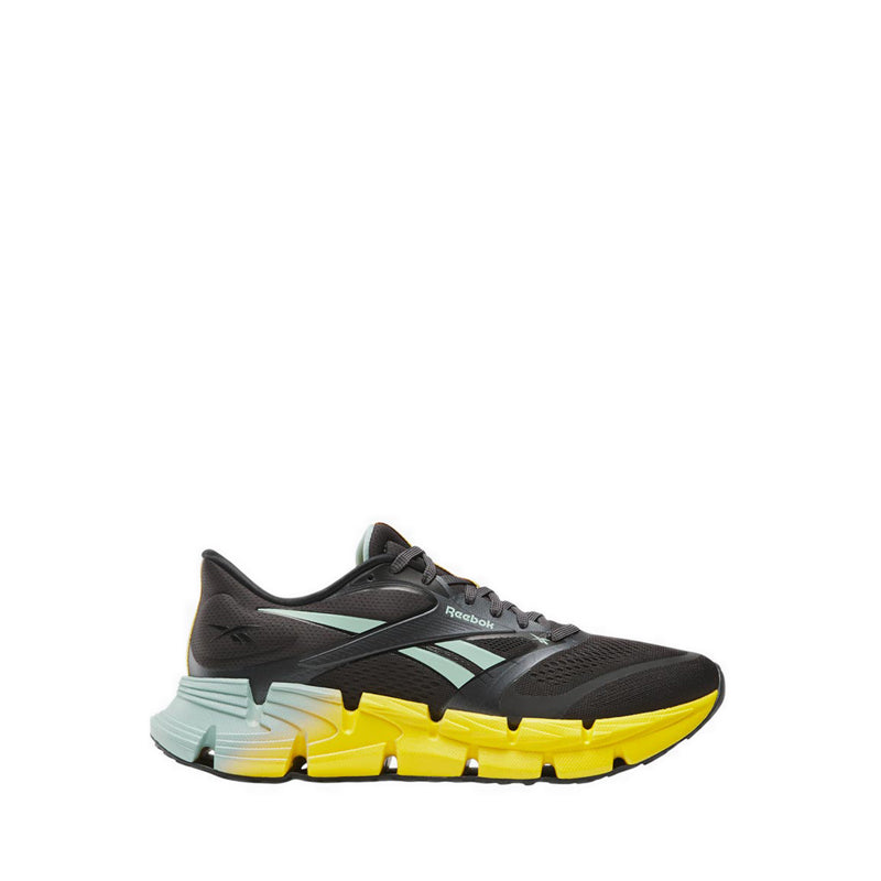 Reebok Floatzig 2 Men's Running Shoes - Washed Black/Glitch Aqua/Golden Haze