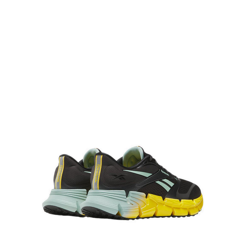 Reebok Floatzig 2 Men's Running Shoes - Washed Black/Glitch Aqua/Golden Haze