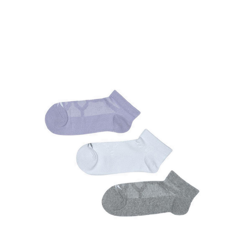 Reebok 3P Belinda Ankle Women's Socks - White/Melange/Black