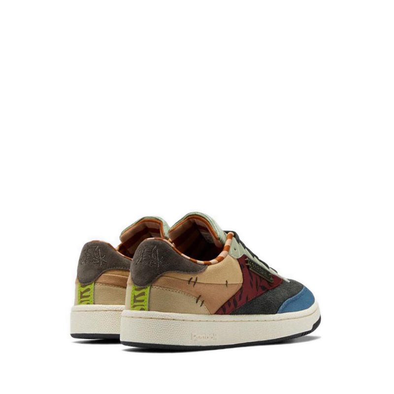 Reebok KUNGFU PANDA CLUB C 85 Unisex Sneakers Shoes - Gravel / Classic White / Beige