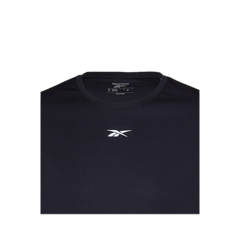 Reebok Running Short Sleeve Speedwick Men's Shirt - Black