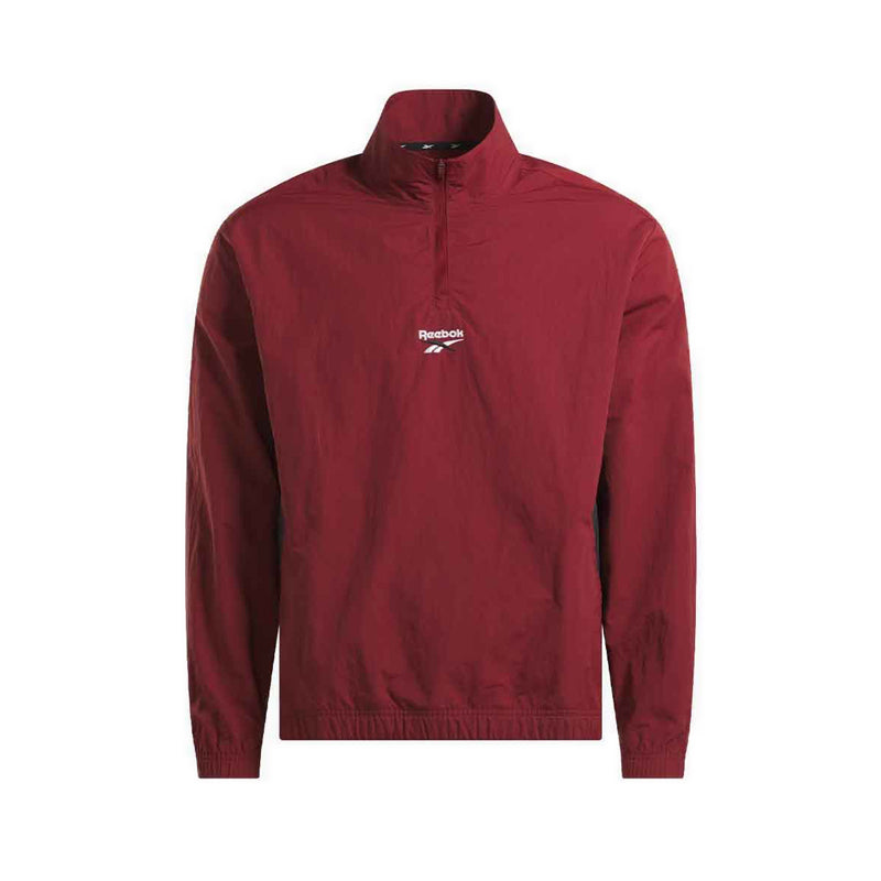 Reebok Identity Cross Check Woven Men's Jacket - Rich Maroon