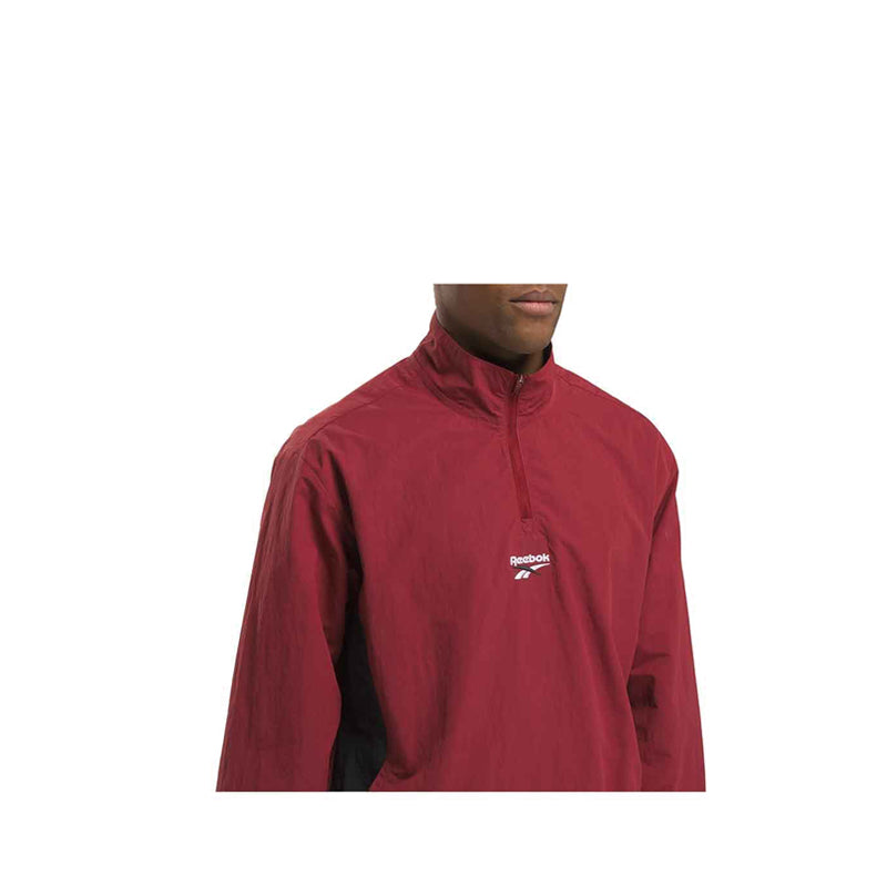 Reebok Identity Cross Check Woven Men's Jacket - Rich Maroon