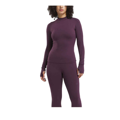 Reebok OV RBK-FIRE Women's Tee - Midnight Plum