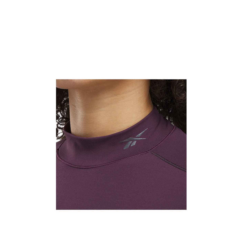 Reebok OV RBK-FIRE Women's Tee - Midnight Plum