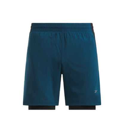Reebok Running Two-in-One Men's Short - Escape Blue