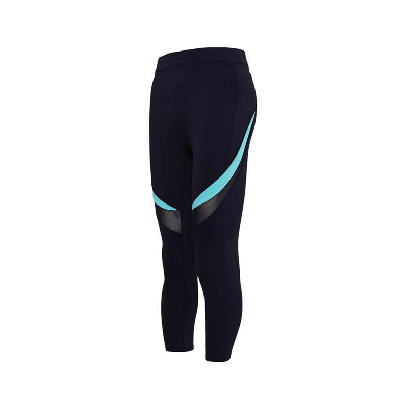 Reebok Lux Hr 7/8 Women's Tight - Black/Aqua