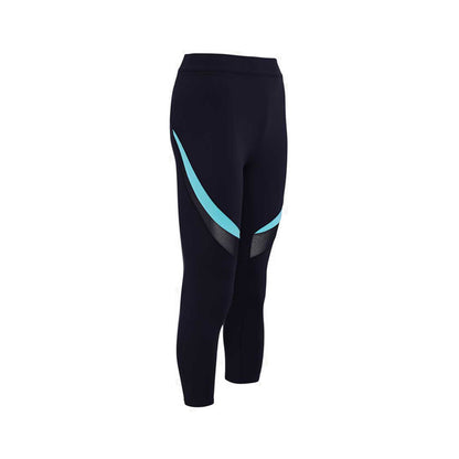 Reebok Lux Hr 7/8 Women's Tight - Black/Aqua