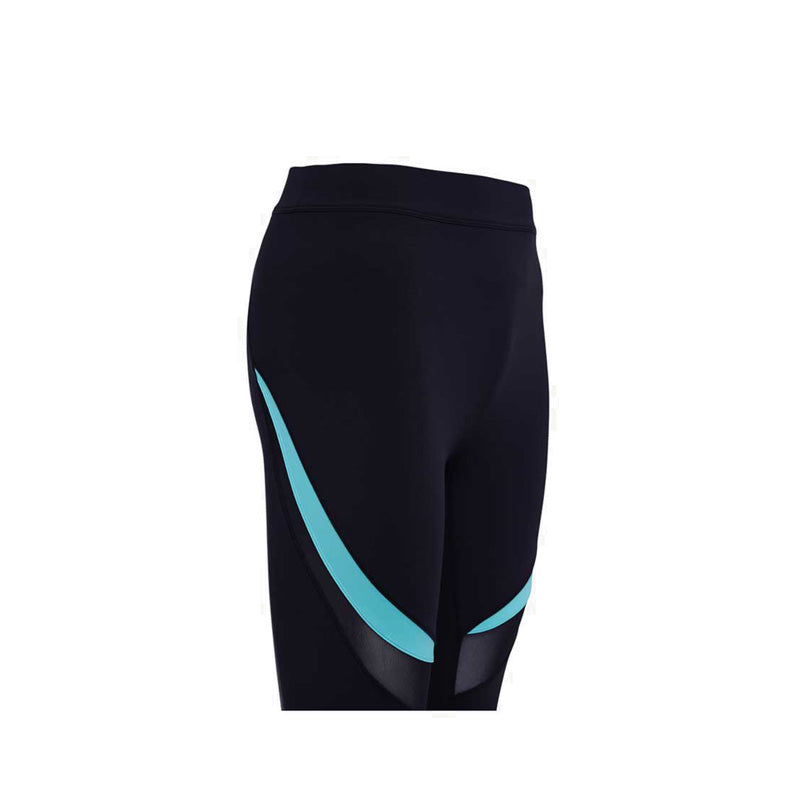 Reebok Lux Hr 7/8 Women's Tight - Black/Aqua