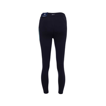 Reebok Lux Hr 7/8 Women's Tight - Black/Aqua