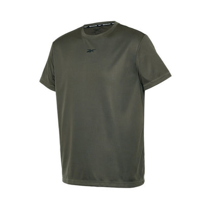 Reebok Id Train Men's Short Sleeve Tee  - Army Green