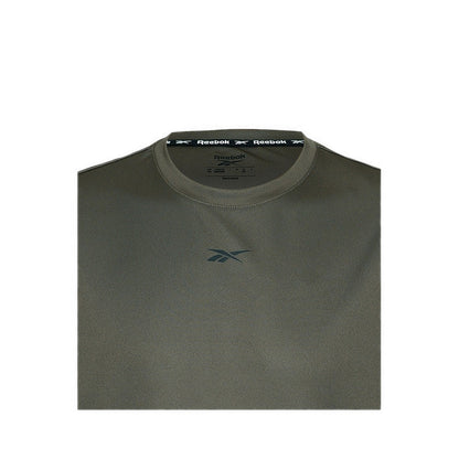 Reebok Id Train Men's Short Sleeve Tee  - Army Green