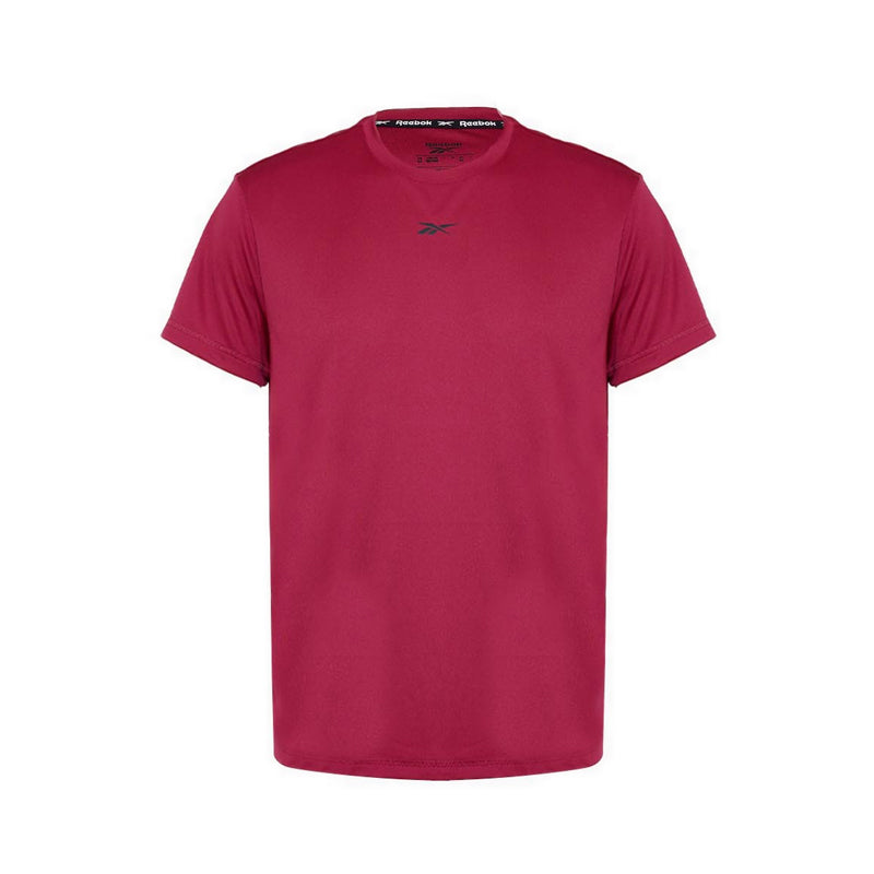 Reebok ID Train SS Tech Men's Tee - Very Berry