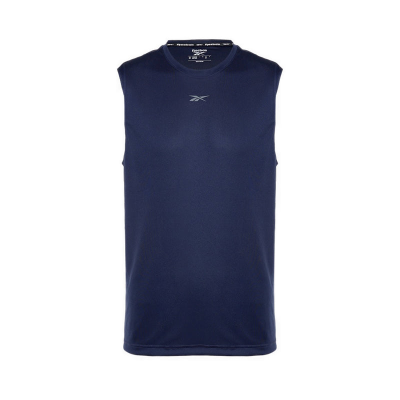 Reebok Id Train Men's Sleeveless Tee  - Vector Navy