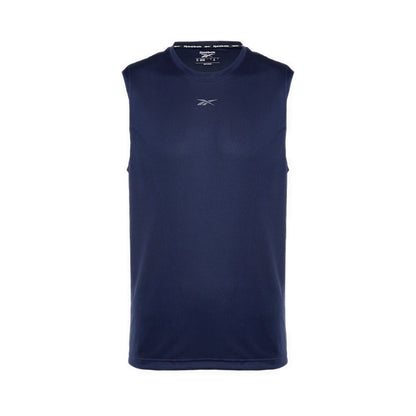 Reebok Id Train Men's Sleeveless Tee  - Vector Navy
