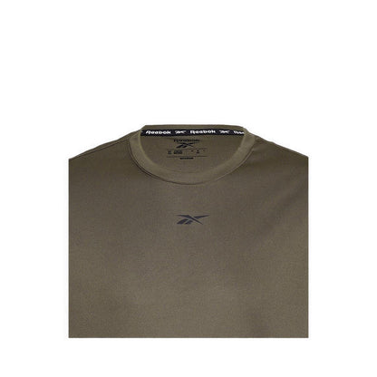 Reebok Id Train Men's Longsleeve Tee  - Army Green