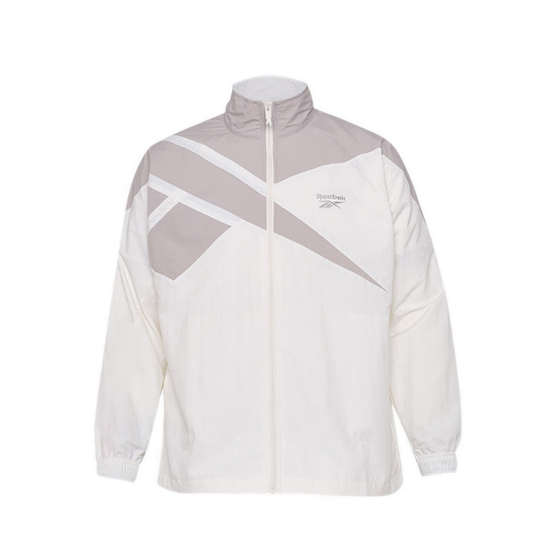 Reebok Open Hem Vector Track Women's Jacket - Chalk/Haze Grey
