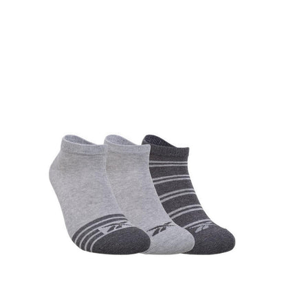 Reebok 3P Clayton Ankle Boy's Socks - Misty/Dark Grey/Black