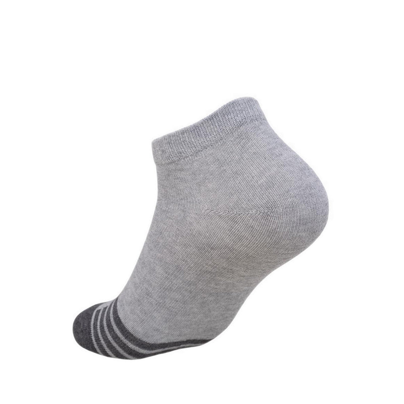 Reebok 3P Clayton Ankle Boy's Socks - Misty/Dark Grey/Black