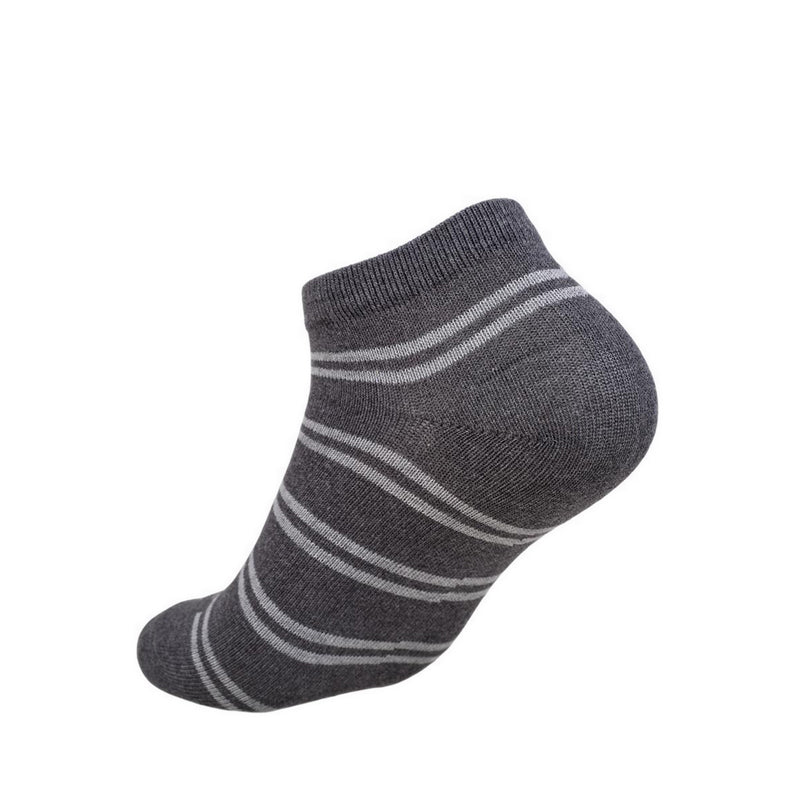 Reebok 3P Clayton Ankle Boy's Socks - Misty/Dark Grey/Black
