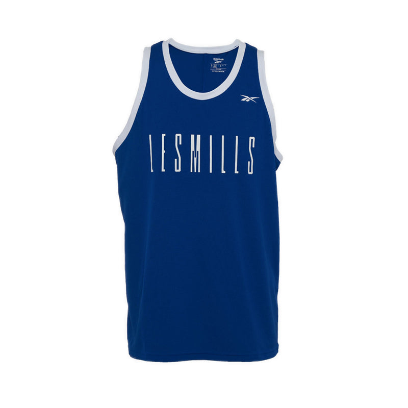 Reebok LES MILLS® B-BALL SLEEVELESS Men's Tee - Ultramarine