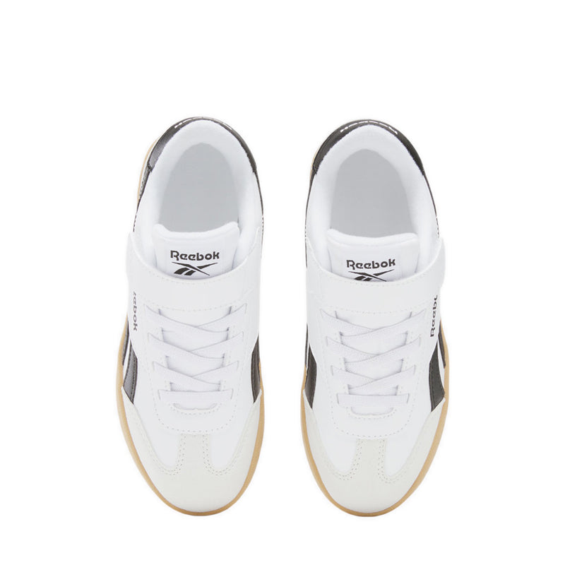 Reebok Smash Edge Elastic & Top Strap Kids Lifestyle Shoes - White