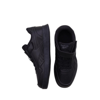 Reebok Court Advance Elastic Top Strap Lifestyle Boys Shoes - Black