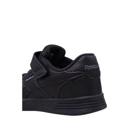 Reebok Court Advance Elastic Top Strap Lifestyle Boys Shoes - Black