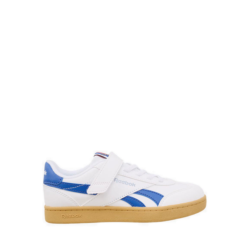 Reebok Smash Edge Elastic & Top Strap Boy's Classic Shoes - White