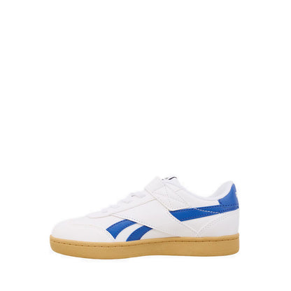 Reebok Smash Edge Elastic & Top Strap Boy's Classic Shoes - White