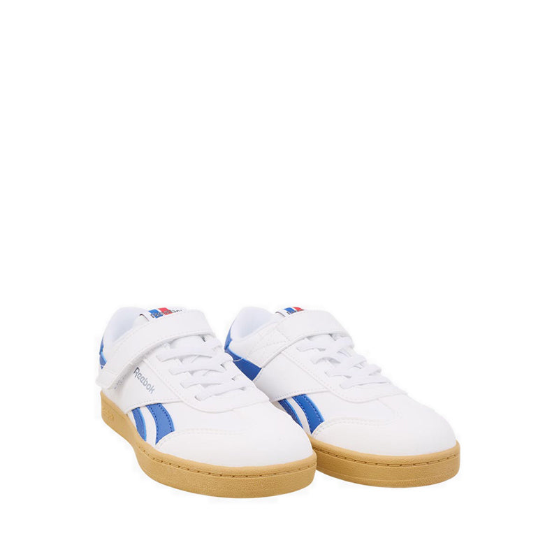Reebok Smash Edge Elastic & Top Strap Boy's Classic Shoes - White
