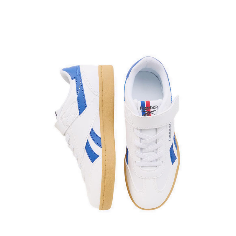 Reebok Smash Edge Elastic & Top Strap Boy's Classic Shoes - White